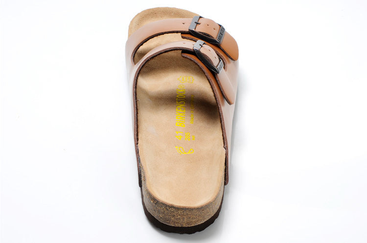 Birk Arizona (Cognac / Tan Birko-Flor / Synthetic Leather)