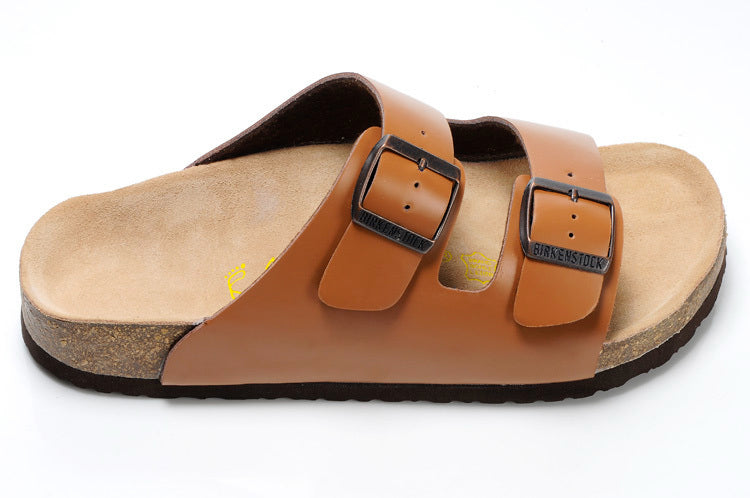 Birk Arizona (Cognac / Tan Birko-Flor / Synthetic Leather)