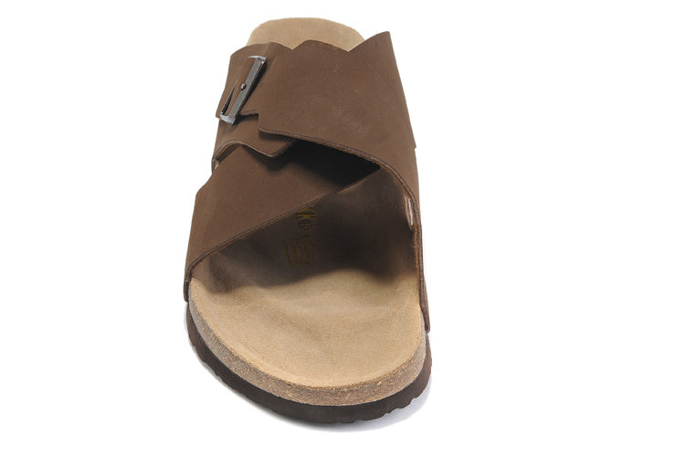 Birk Siena Sandal Brown Suede