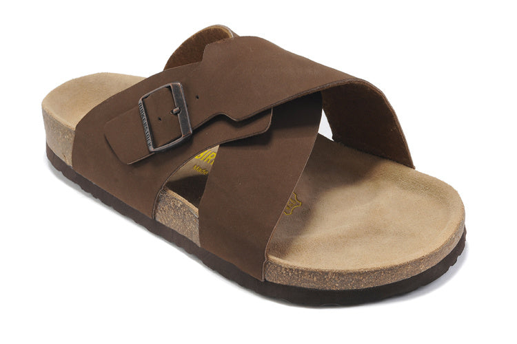 Birk Siena Sandal Brown Suede